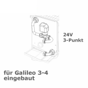 2-Wegeventil  f. Galileo 3-4, 24V, 3-Punkt, eingebaut